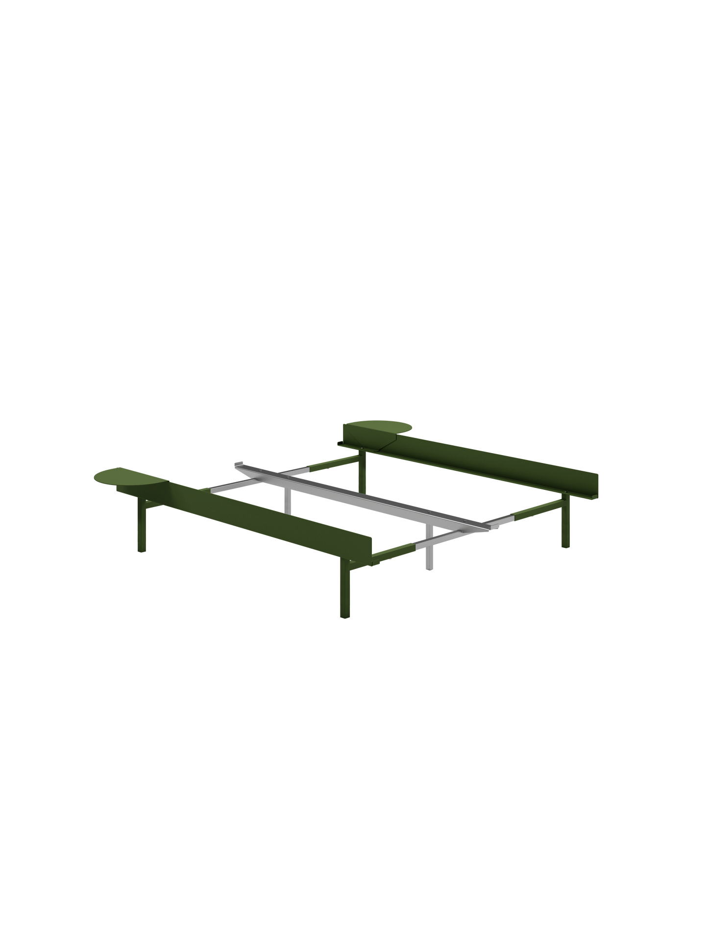 Moebe Expandable Bed: 90-180cm High