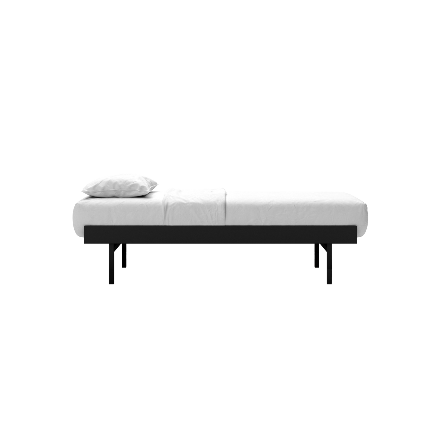 Moebe Expandable Bed: 90-180cm High