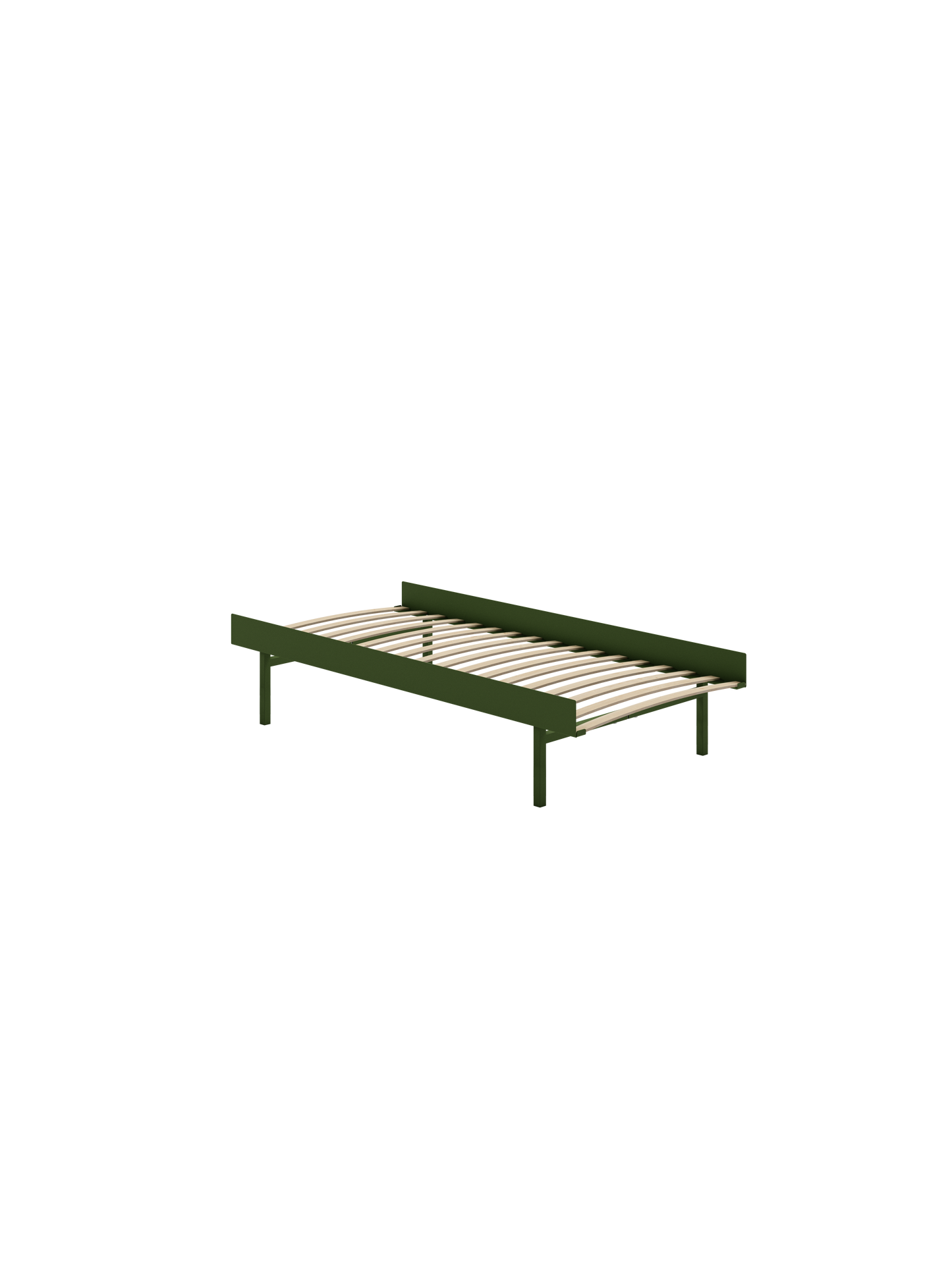 Moebe Bed: 90cm High