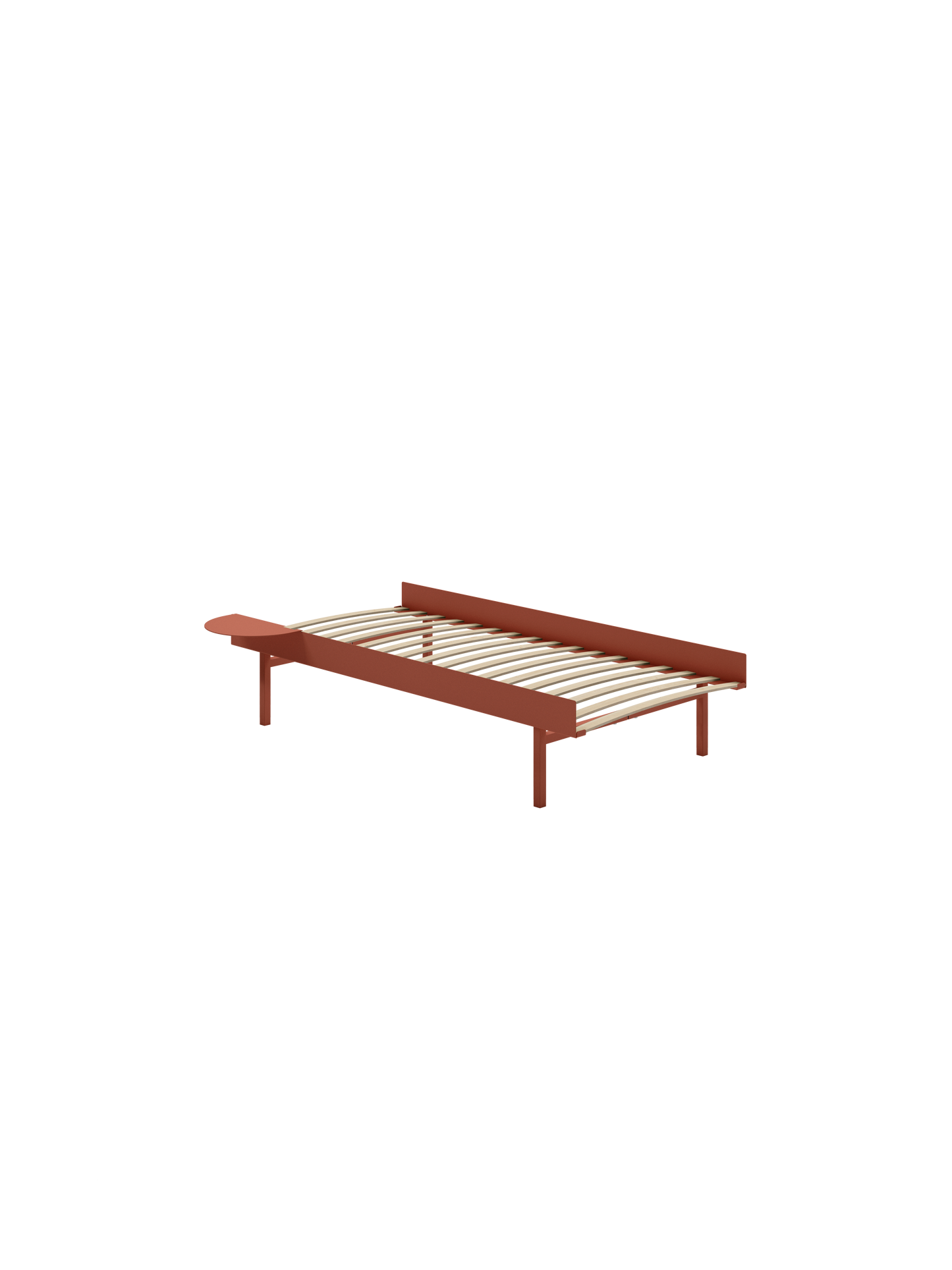 Moebe Bed: 90cm High
