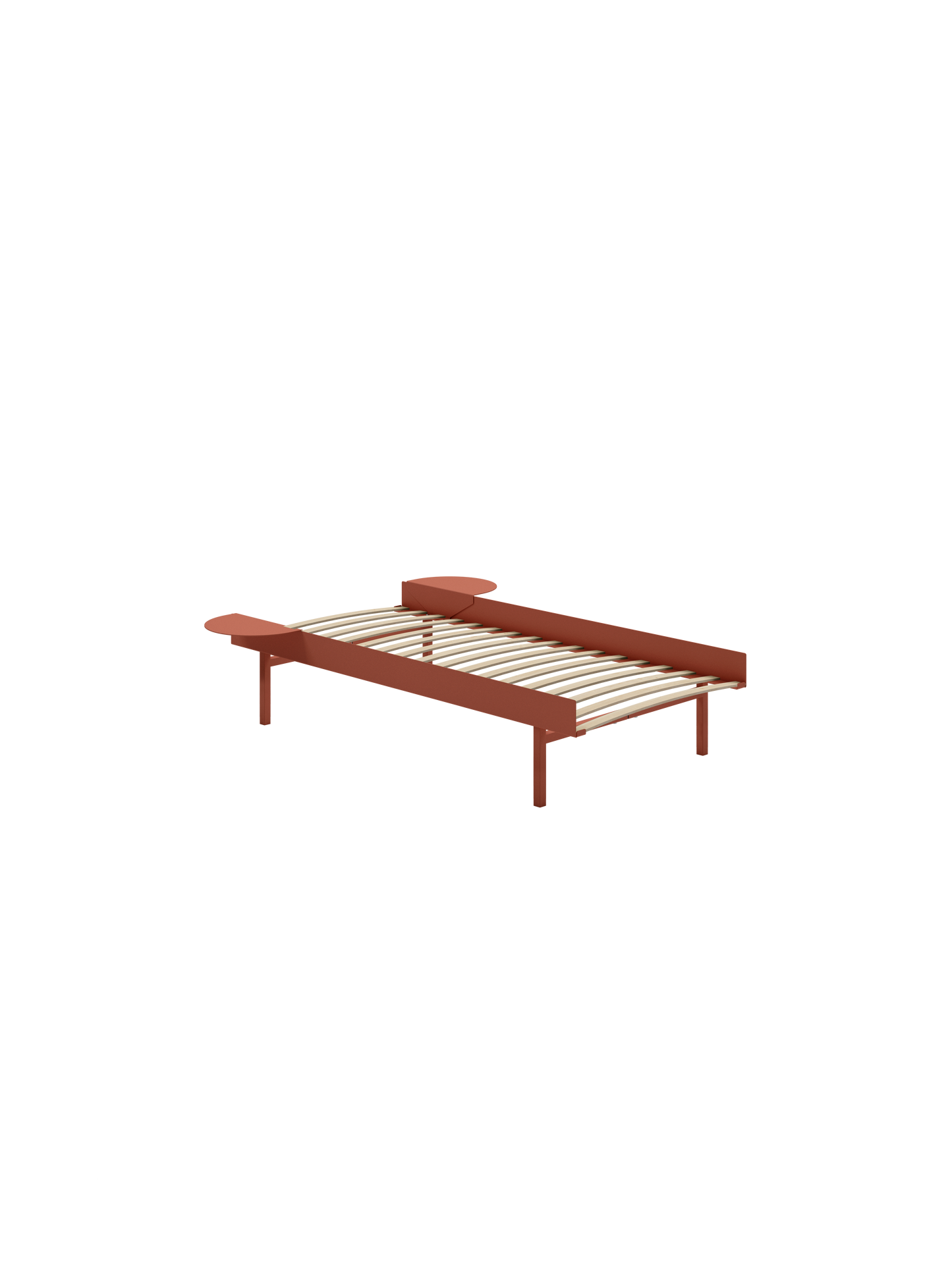 Moebe Bed: 90cm High