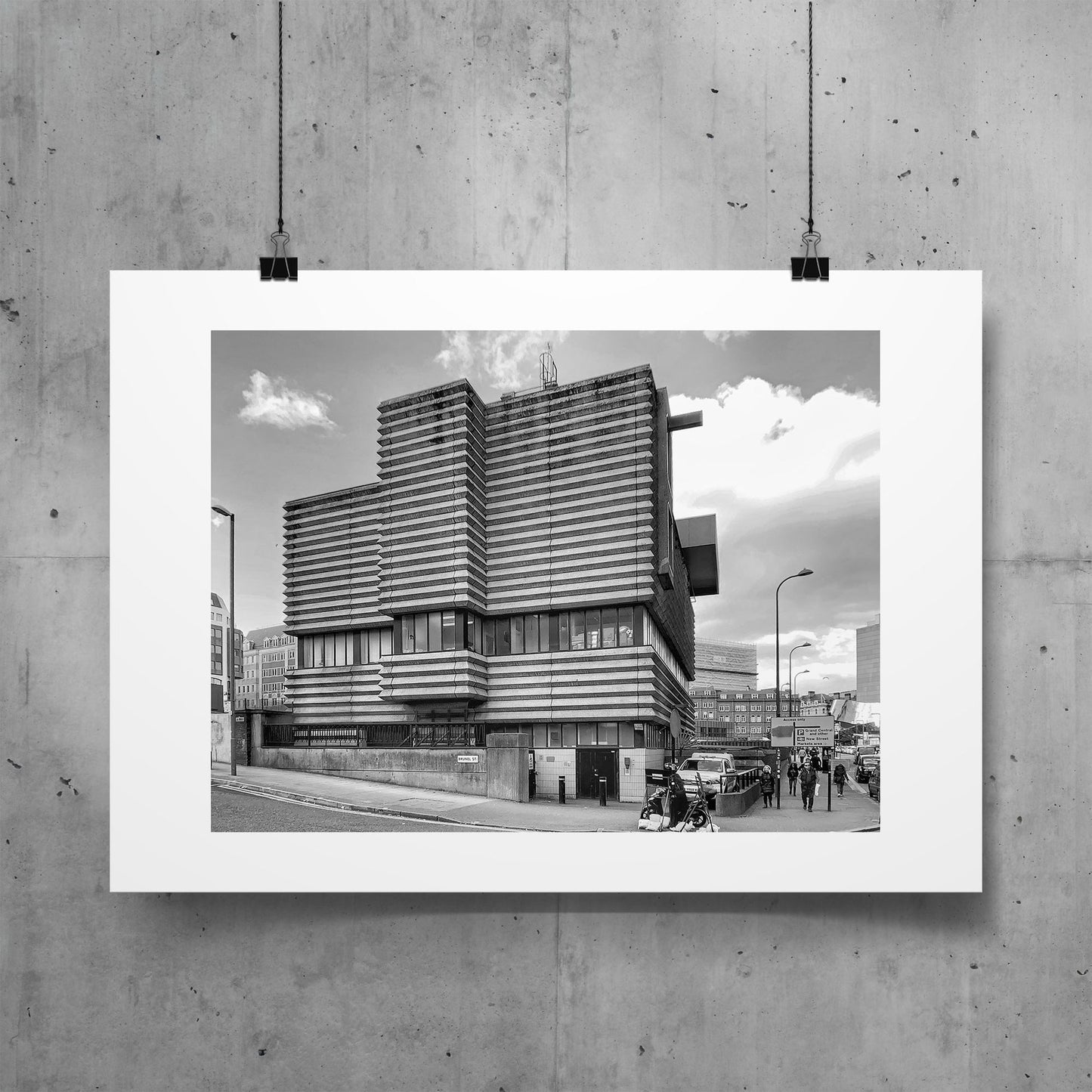 Spaceplay Birmingham Signal Box - Street View Print