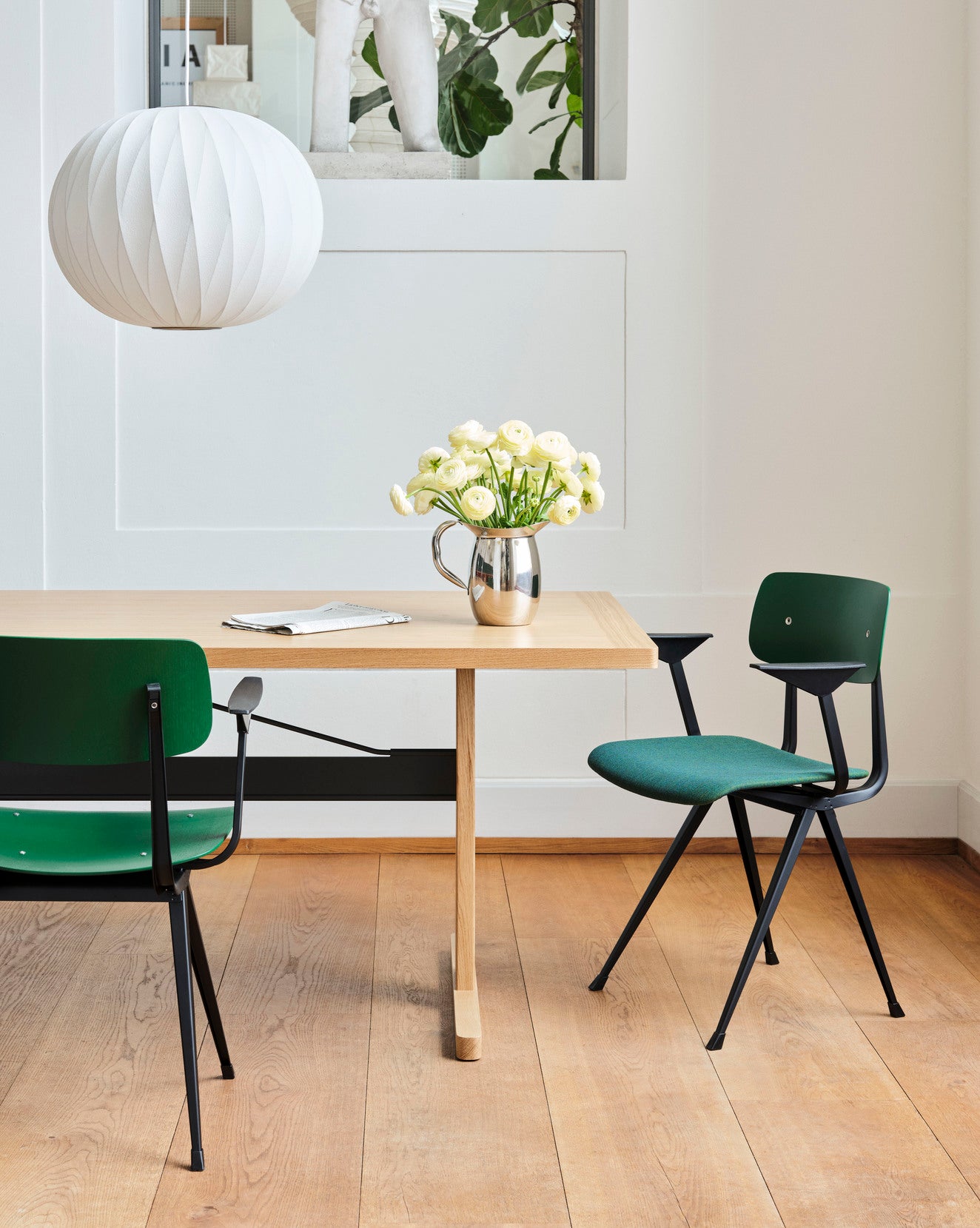 Hay Nelson 'Ball Crisscross' Bubble Pendant Light