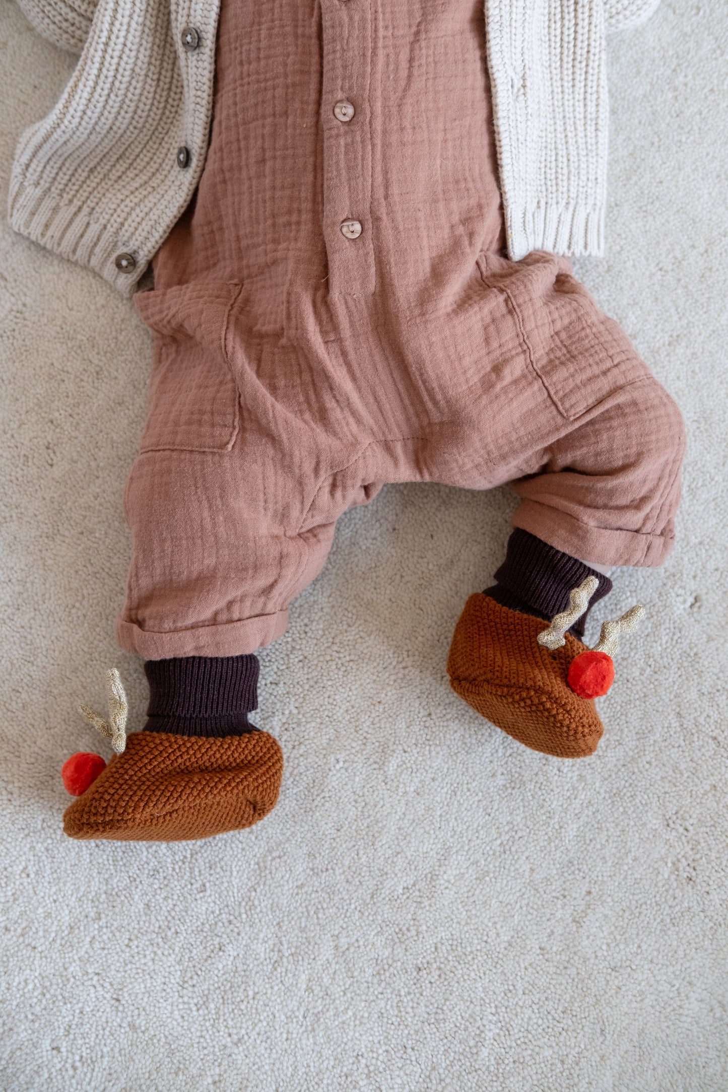 Sophie Home Reindeer Slipper Socks