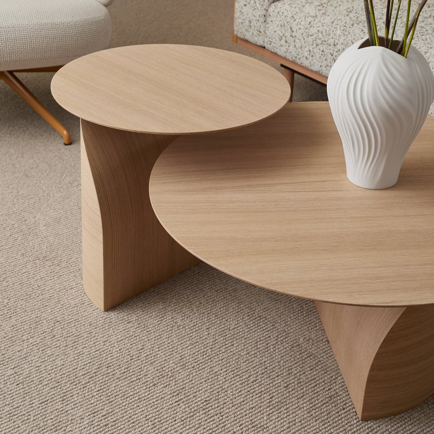 Swedese Savoa Coffee Table - Diameter 84cm