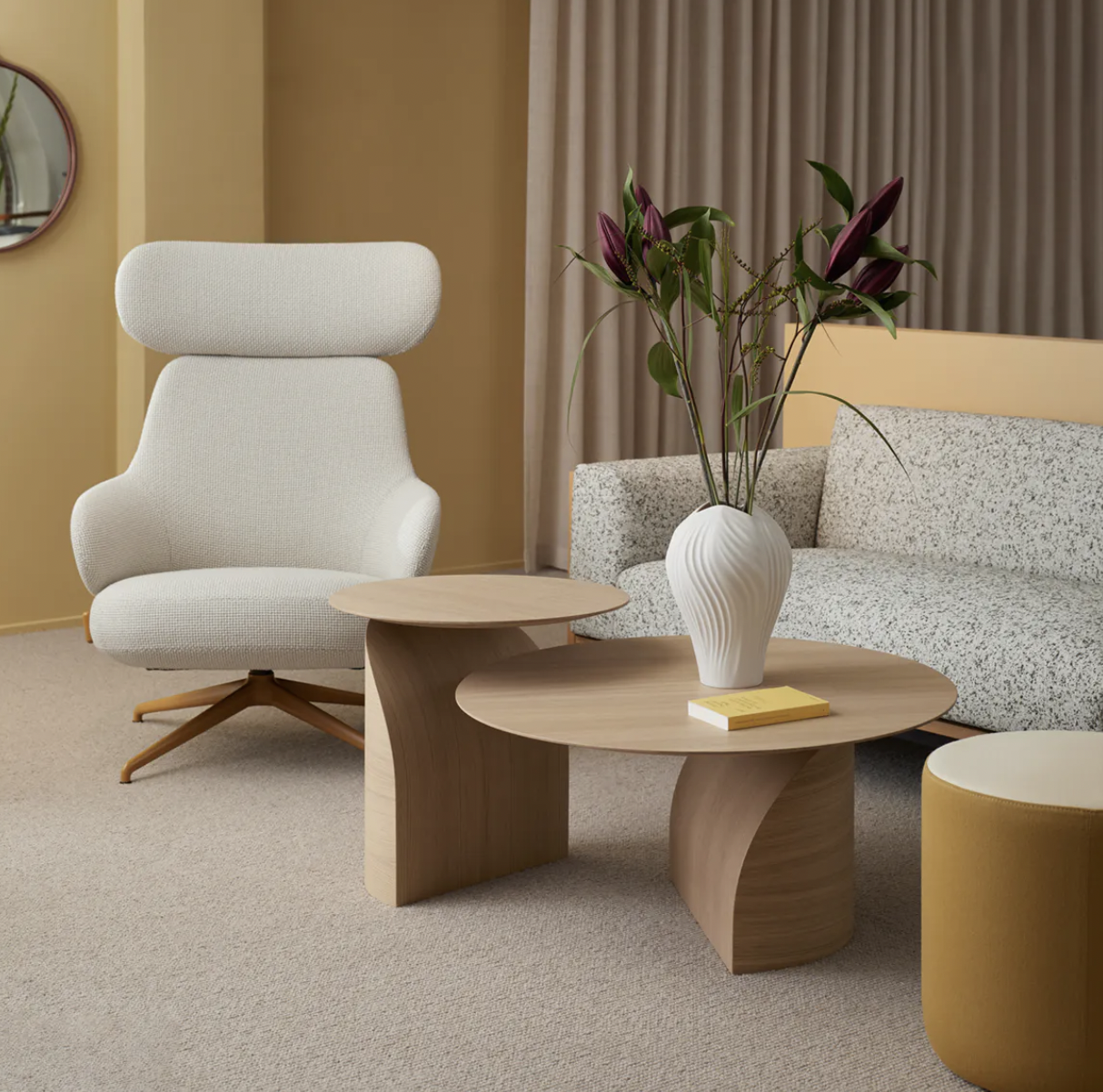 Swedese Savoa Coffee Table - Diameter 84cm