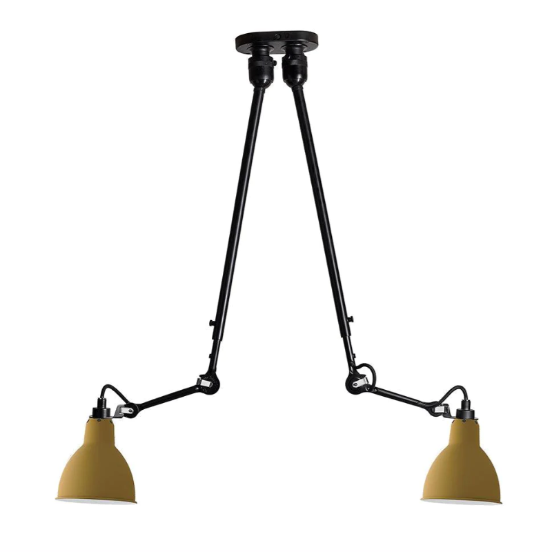 DCW Editions Lampe Gras 302 Double Ceiling Light