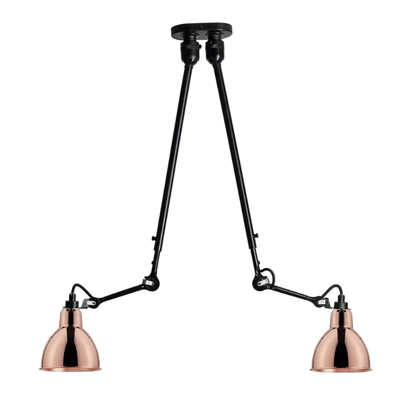 DCW Editions Lampe Gras 302 Double Ceiling Light