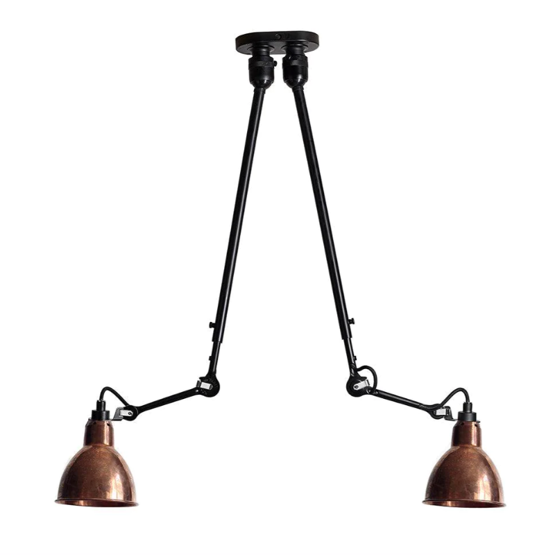 DCW Editions Lampe Gras 302 Double Ceiling Light