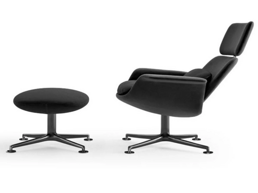Knoll KN 02 Swivel Reclining Lounge Chair