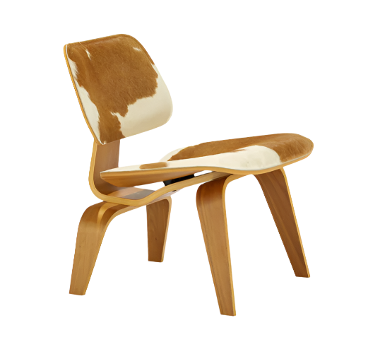 Vitra Eames LCW Calfskin Chair Ex-display