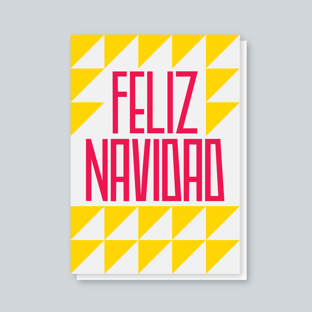 Paul Farrell Feliz Navidad Christmas Card