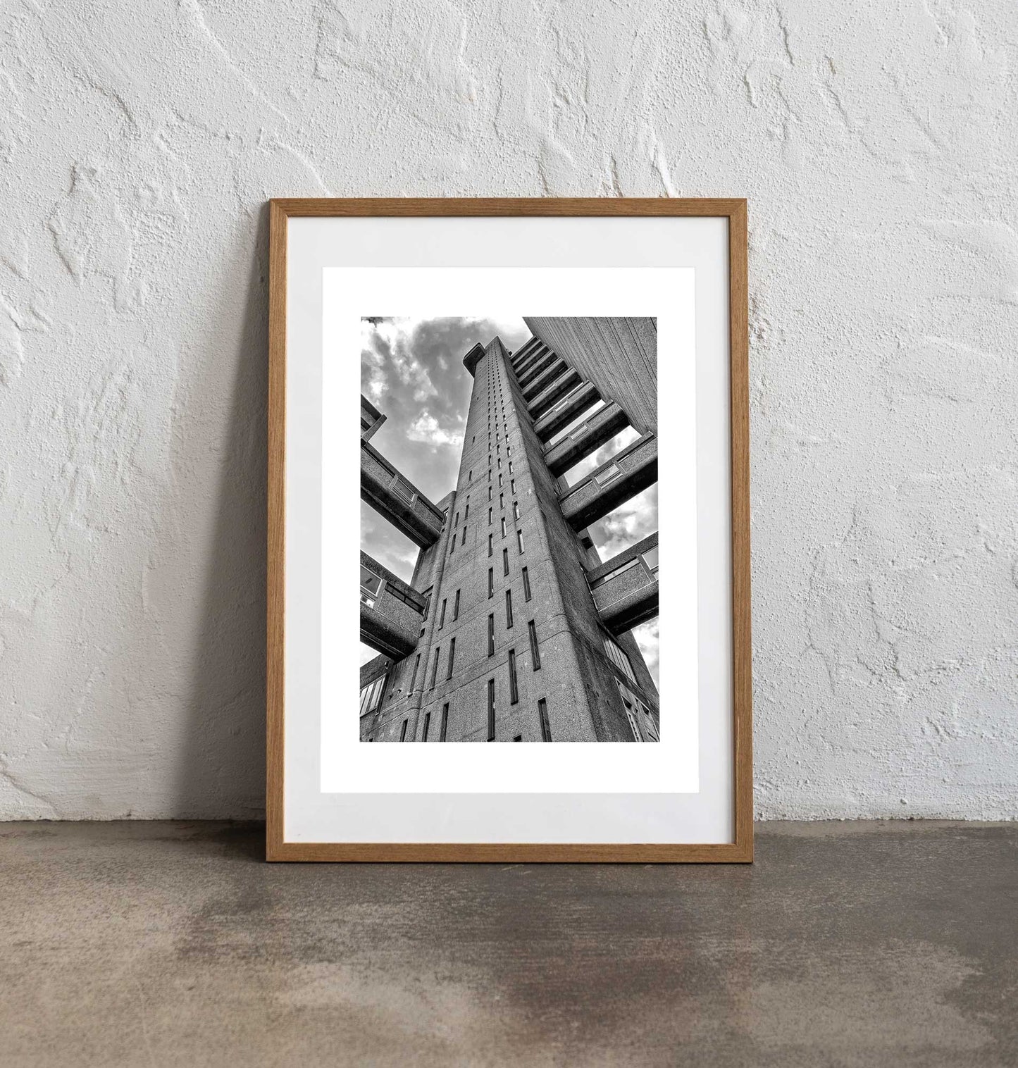 Spaceplay Trellick Tower - Staircore Look Up Print
