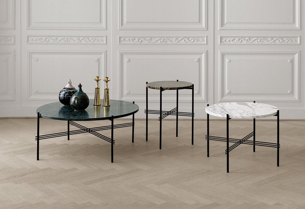 GUBI TS Coffee Table - Dia. 55 - Brass Base