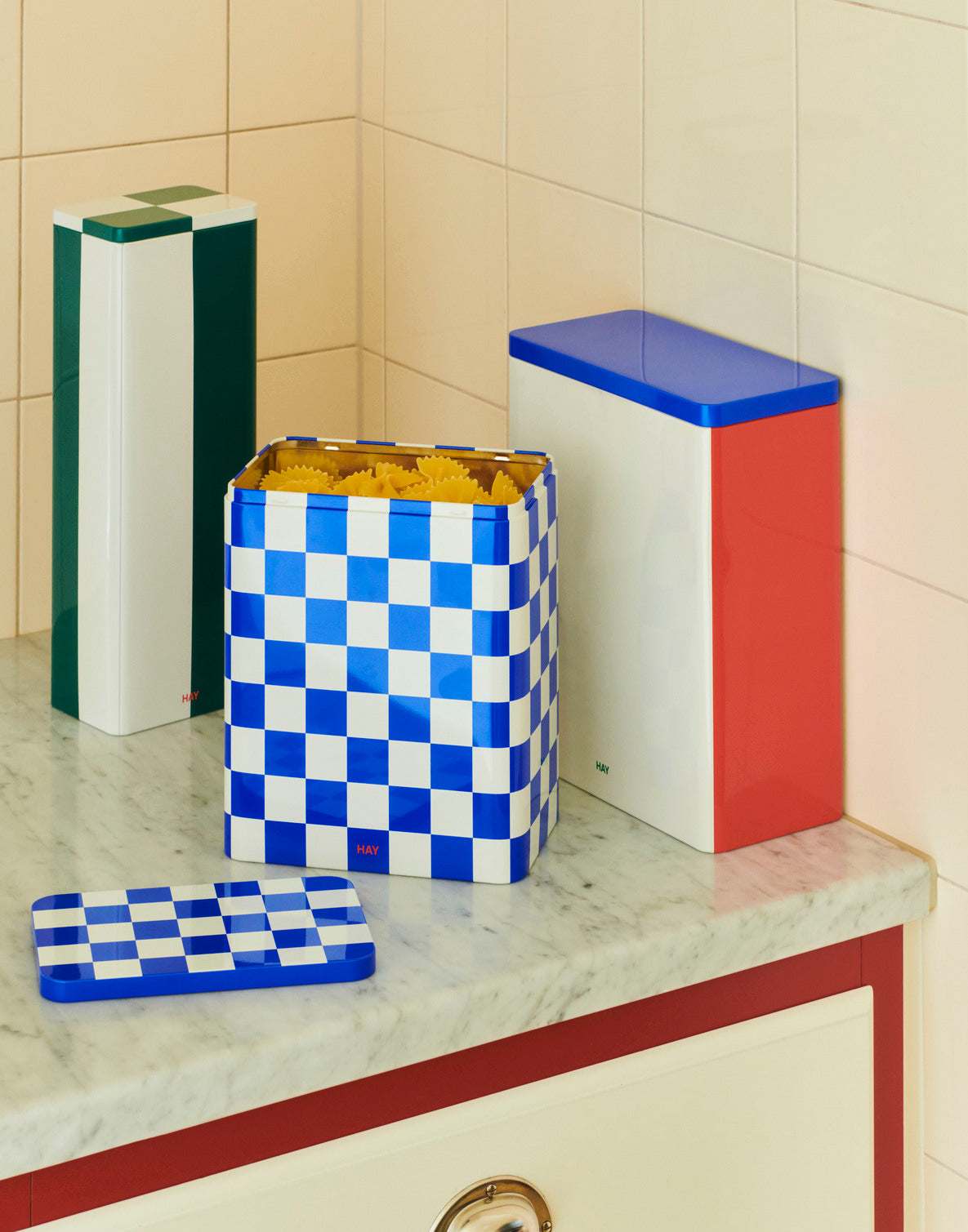 Hay Tin Container