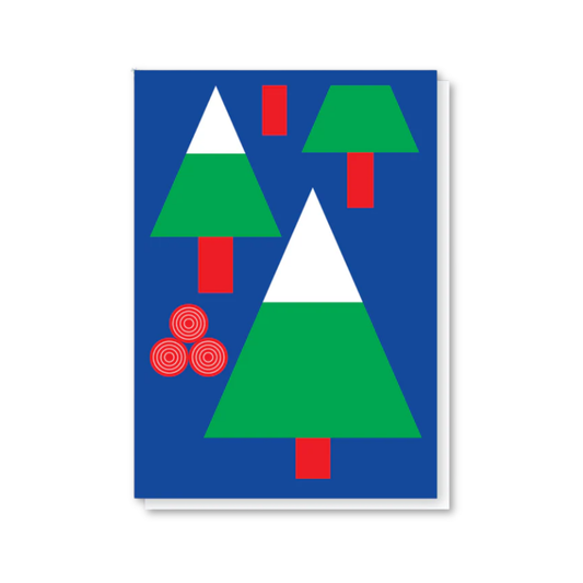 Paul Farrell Woodcutter's Wood Christmas Card