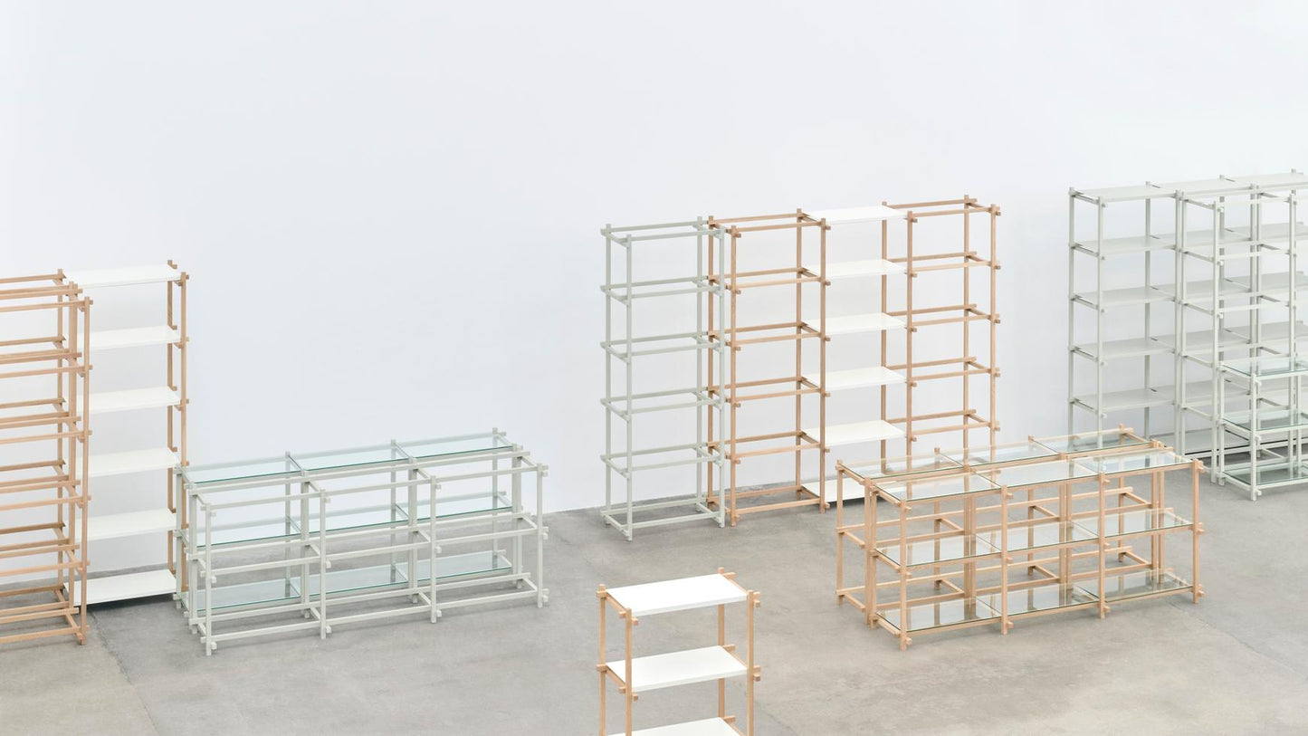 Hay Woody Shelving - high