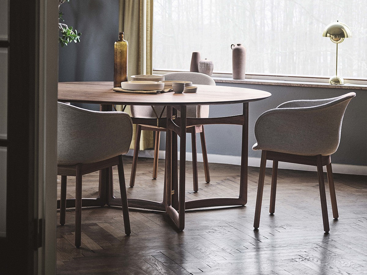 &Tradition Drop Leaf Dining Table HM6