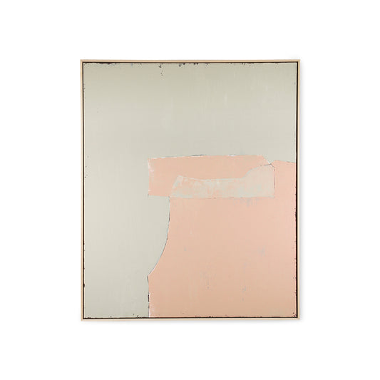 HKLiving Abstract Painting - Olive/Nude