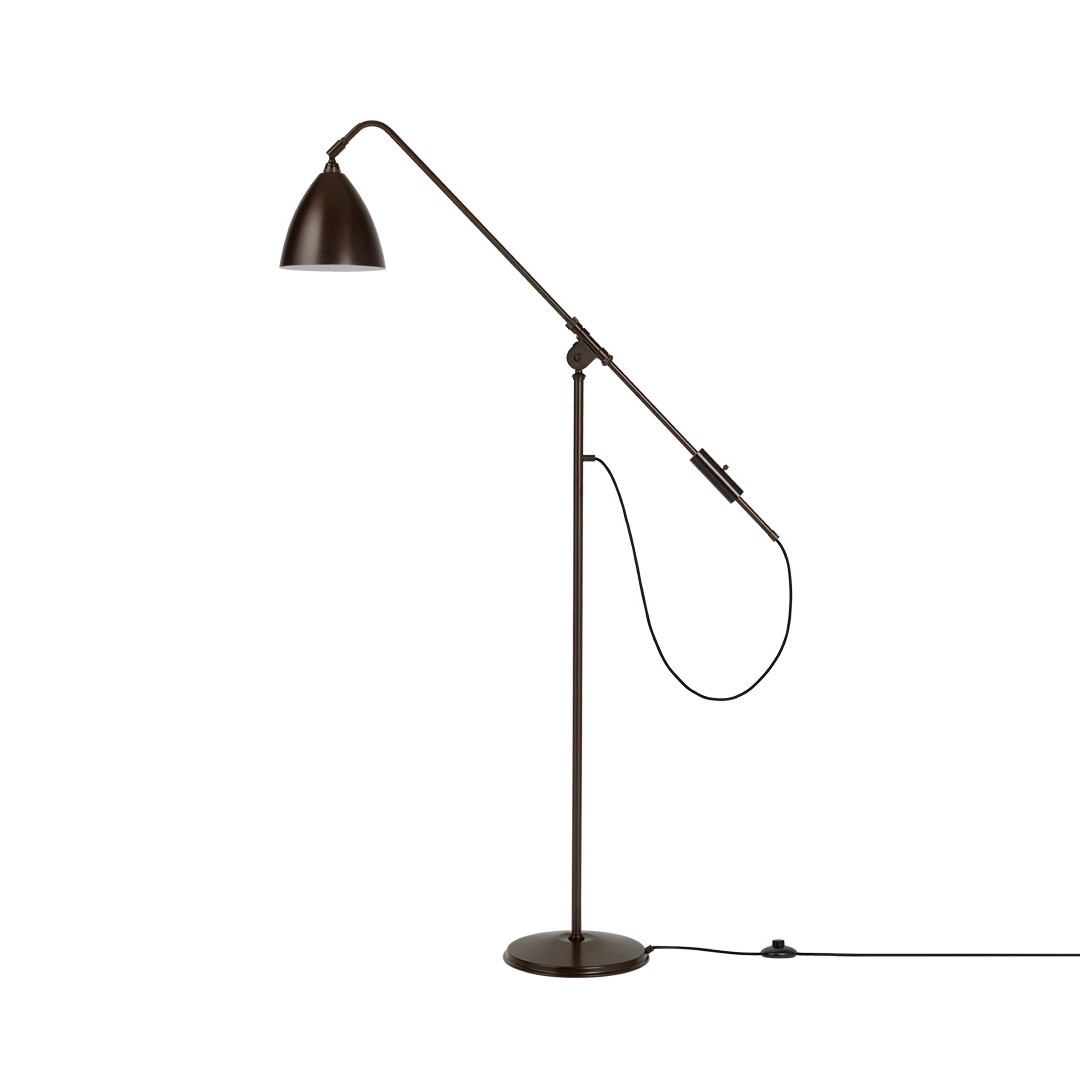 GUBI Bestlite BL4 Floor Lamp Black Brass