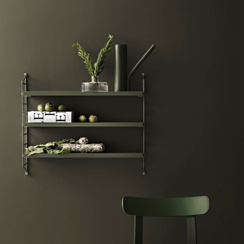 String Pocket Shelving - Sage/Sage