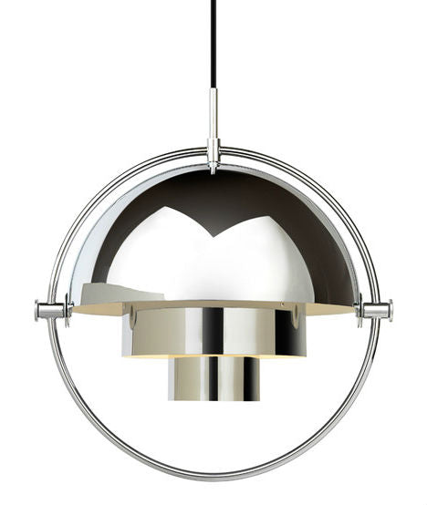 GUBI Multi-Lite Pendant Light Chrome