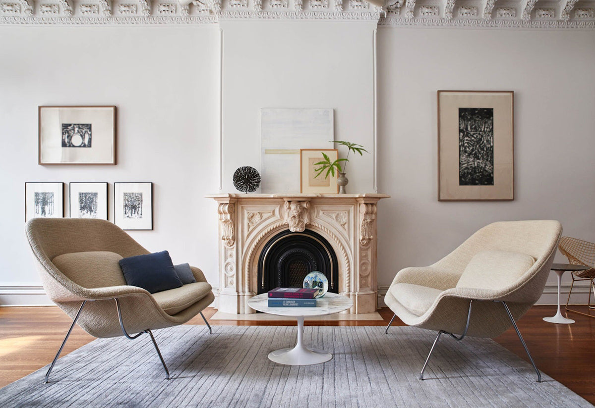 Knoll Saarinen Tulip Oval Coffee Table 107x70cm