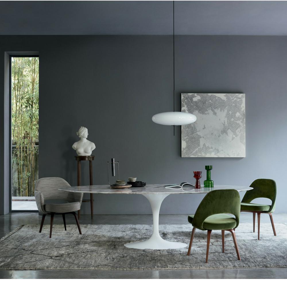 Knoll Saarinen Tulip Dining Table Oval 244cm