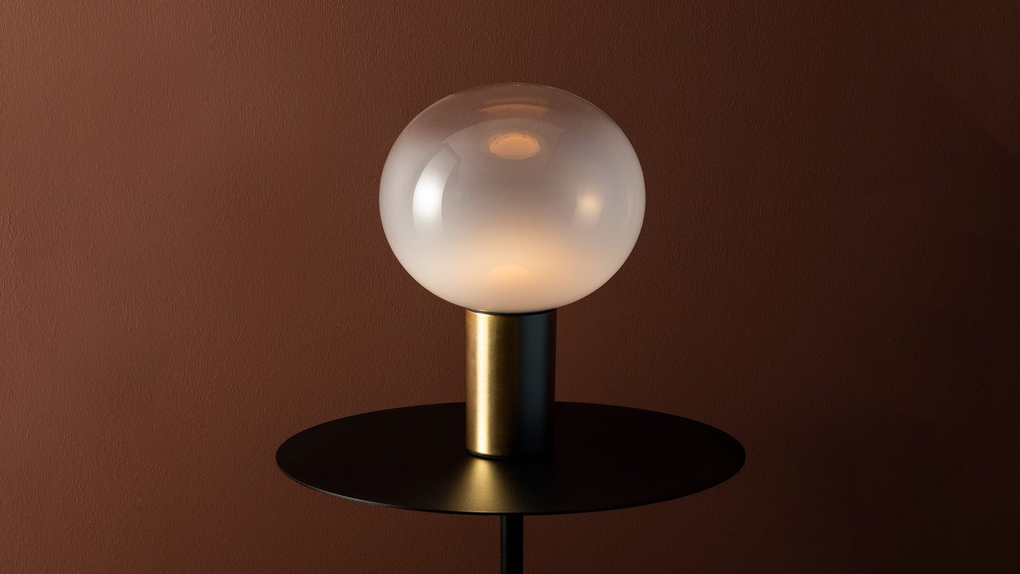 Artemide Laguna Table Lamp Satin Brass