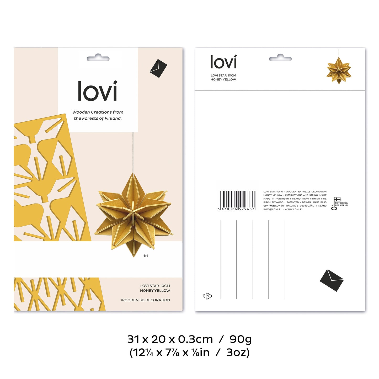 Lovi Star Christmas Bauble