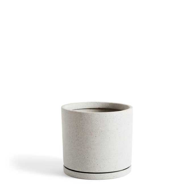 hay plant pot HAY Plant Pot with Saucer Grey