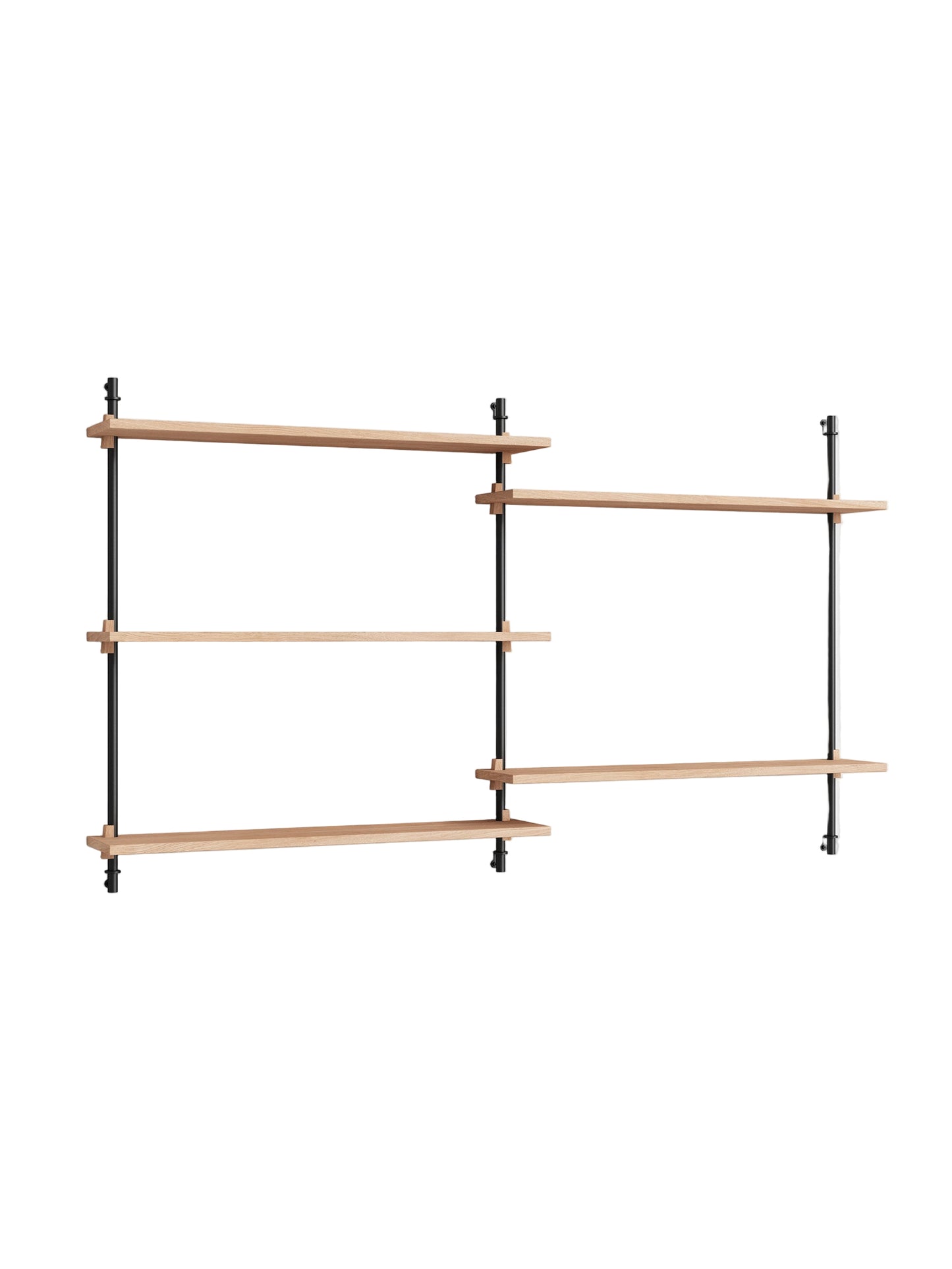 Moebe Shelving - Wall / Double (WS.82.2)