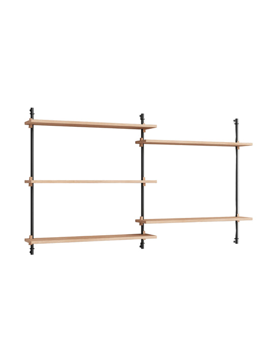 Moebe Shelving - Wall / Double (WS.82.2)