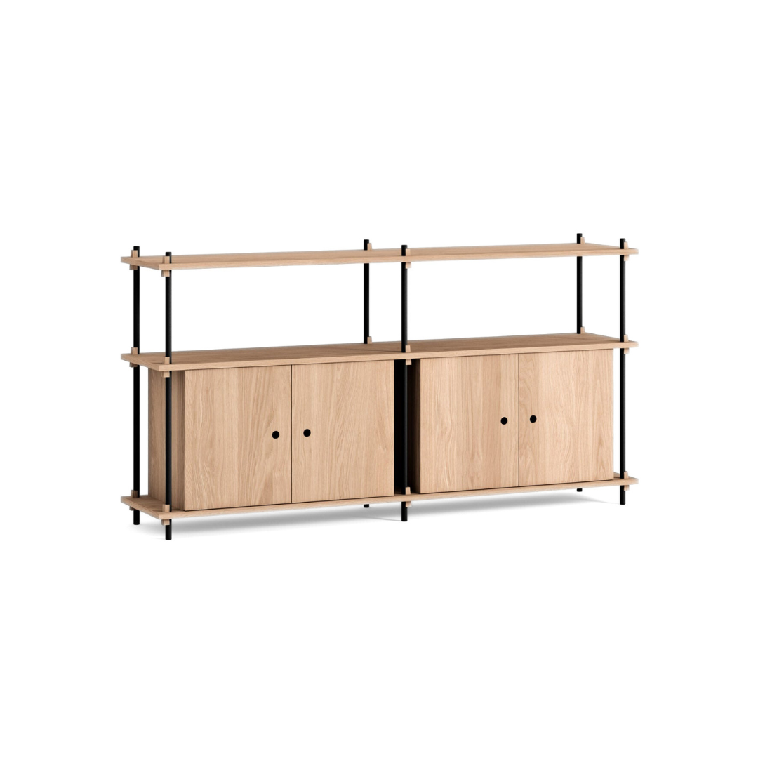 Moebe Shelving - Floor Standing / Double Bay Set (S.85.2.D)