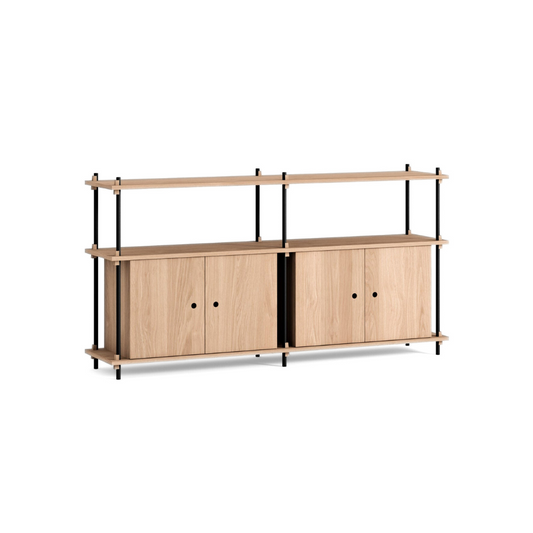 Moebe Shelving - Floor Standing / Double Bay Set (S.85.2.D)