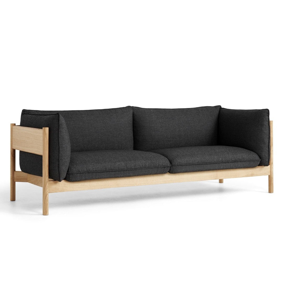 Hay Arbour Eco 3 Seater Sofa - Oak Frame