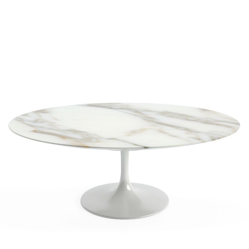 Knoll Saarinen Tulip Oval Coffee Table 107x70cm