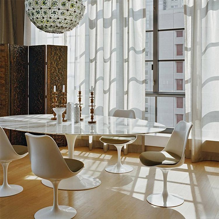 Knoll Saarinen Tulip Dining Table Oval 198cm