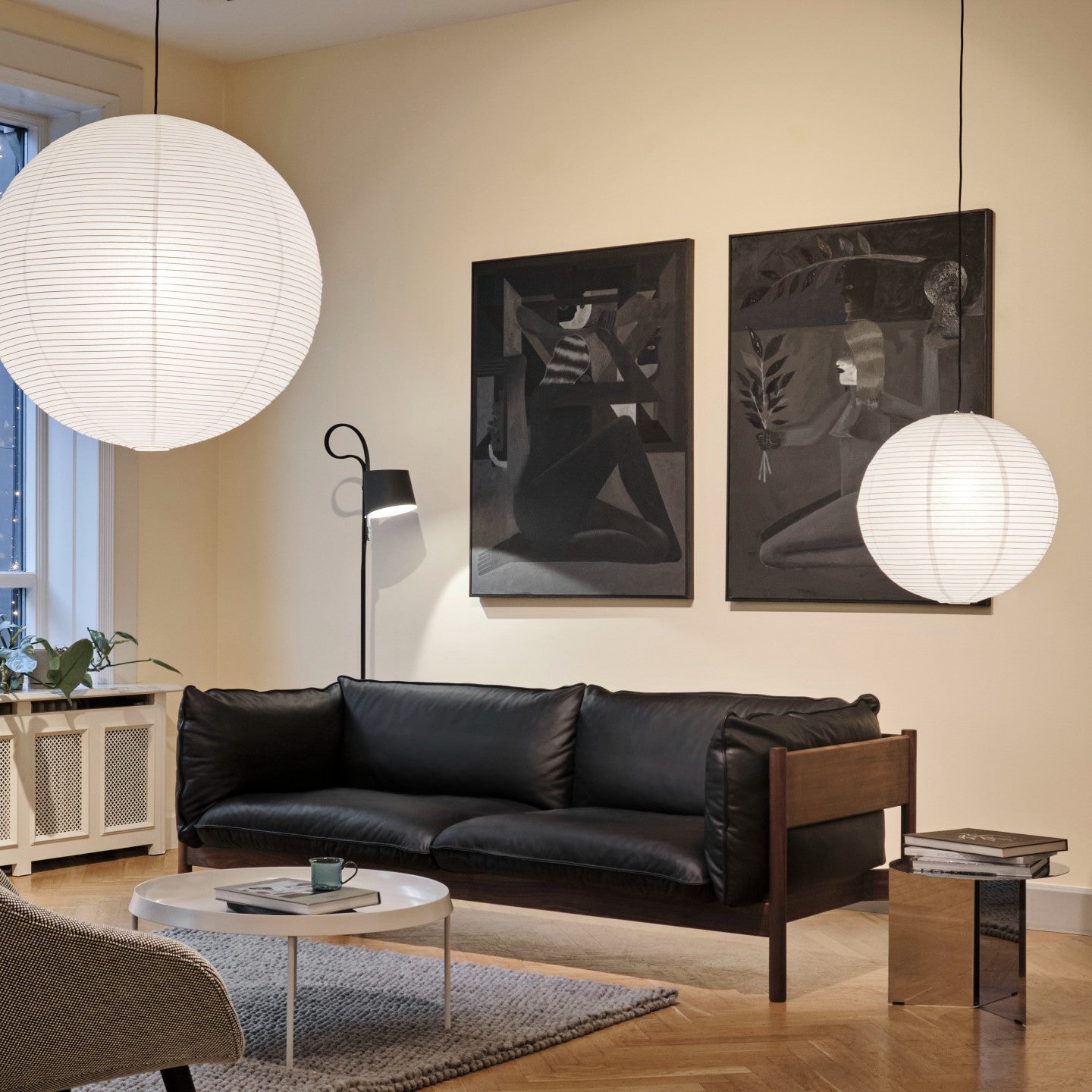 HAY Rice Paper Shade Round Ø50