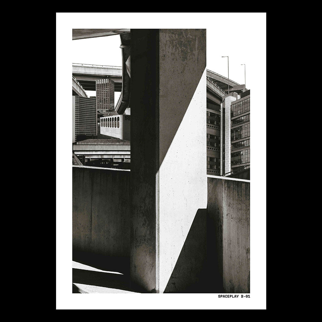 Spaceplay Brutalist World B-01 Print