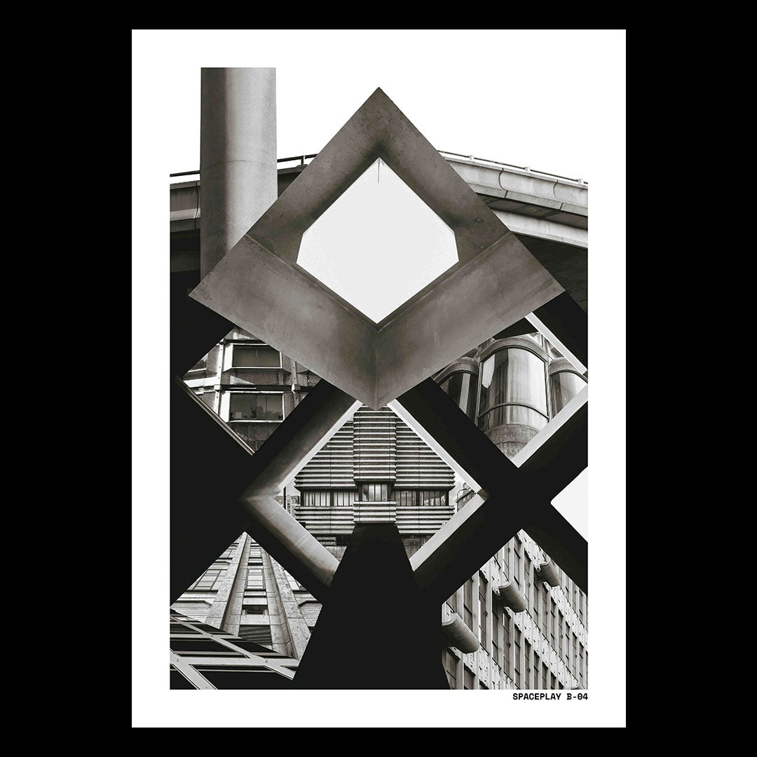Spaceplay Brutalist World B-04 Print
