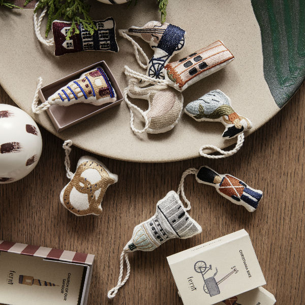 Ferm Living Copenhagen Christmas Tree Decoration Kringle