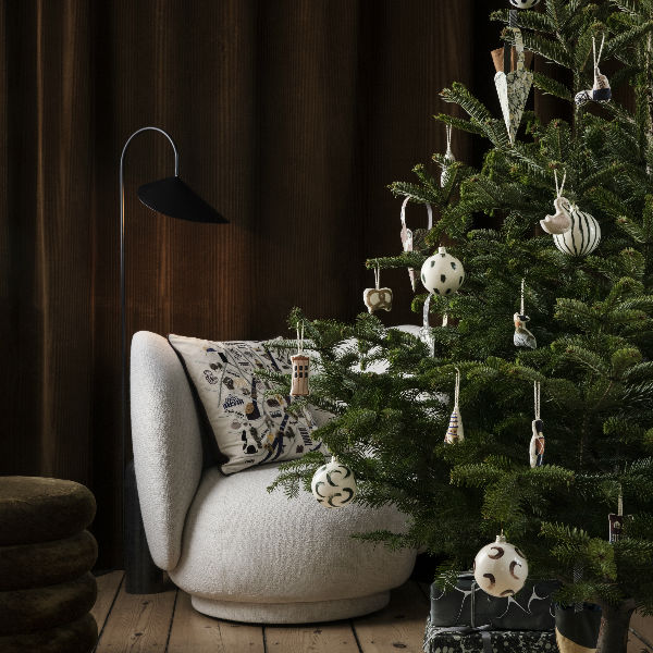 Ferm Living Copenhagen Christmas Tree Decoration Round Tower