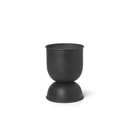 Ferm Living Hourglass Pot - Black Extra Small