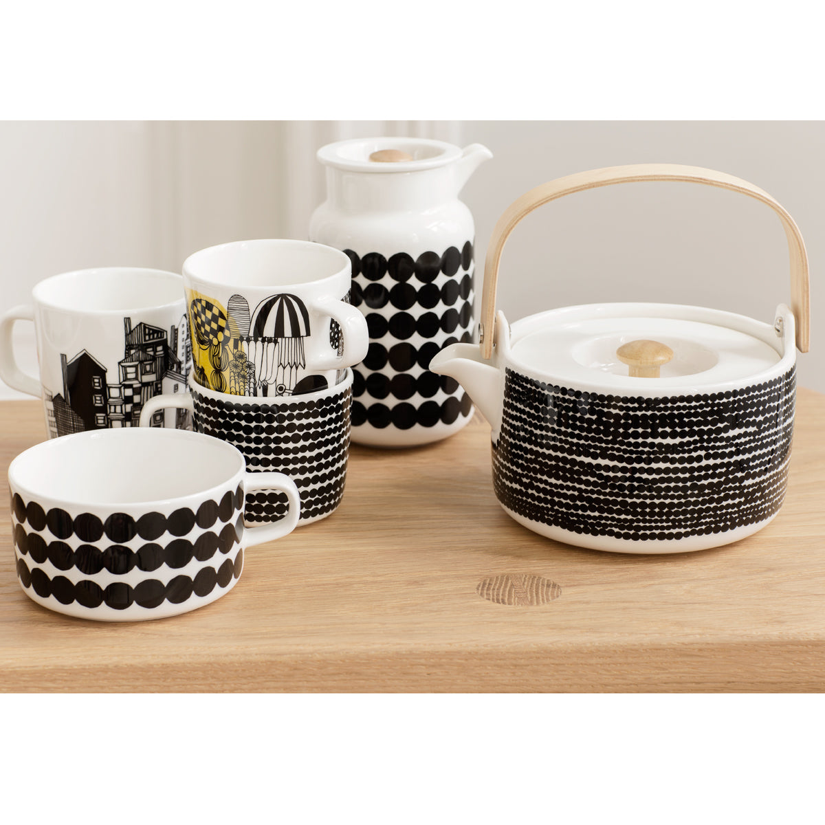 Marimekko Oiva/Siirtolapuutarha Teapot 7 dl