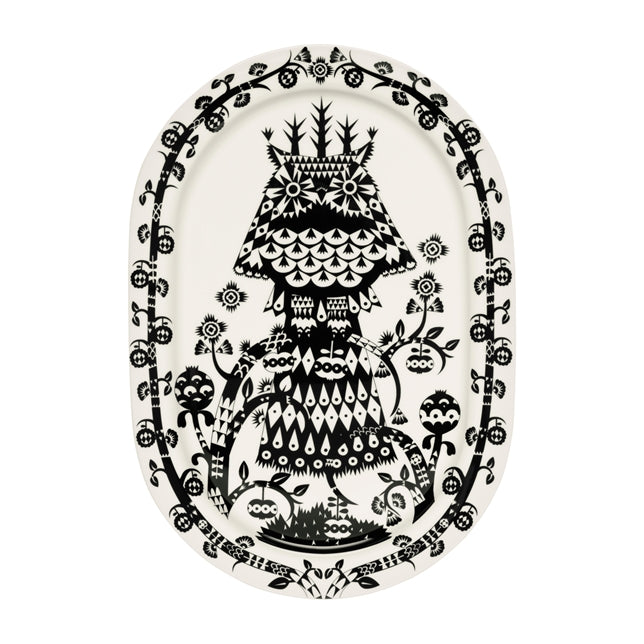 Iittala White Taika Serving Plate 41cm