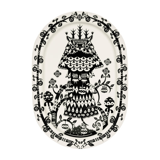 Iittala White Taika Serving Plate 41cm