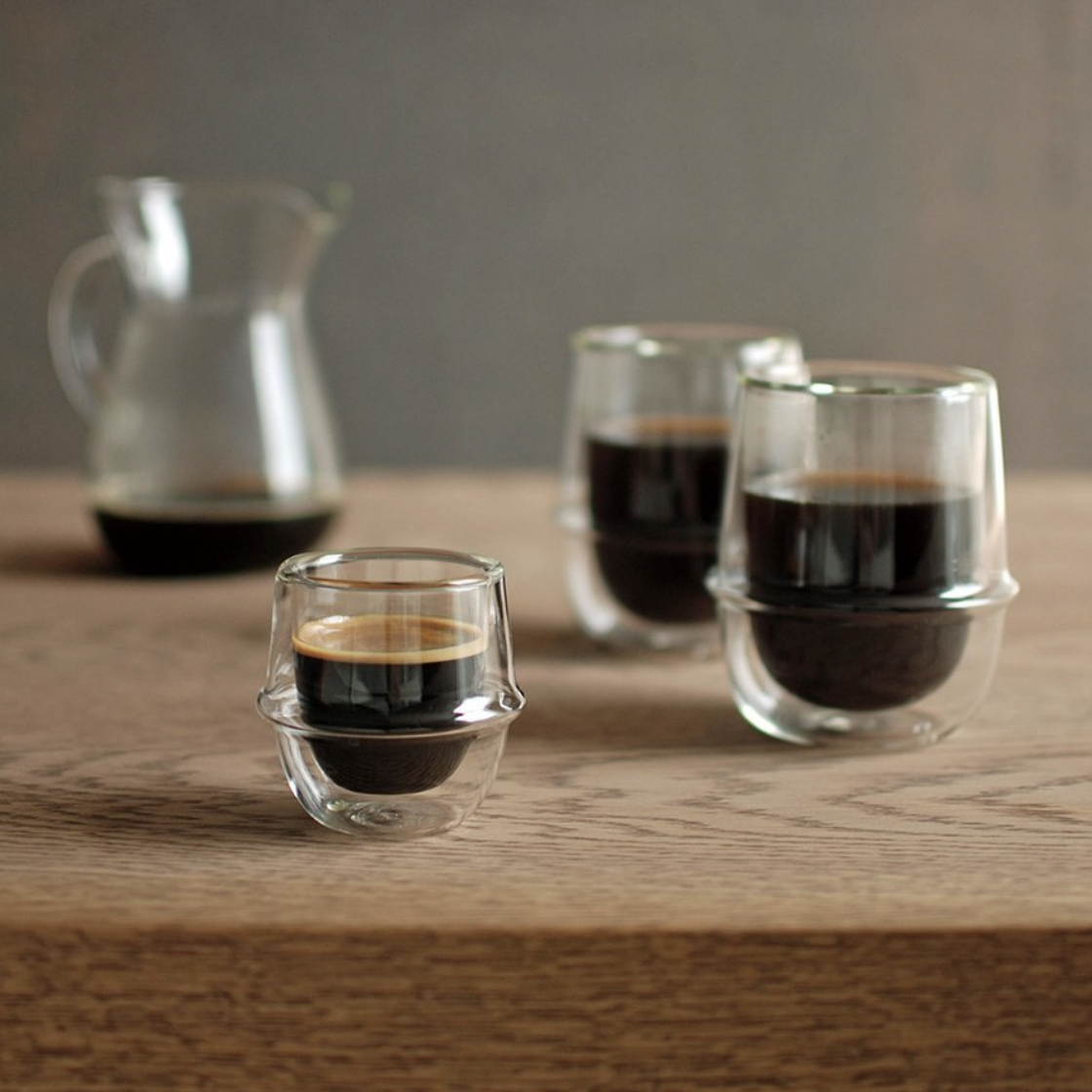 Kinto Kronos Double Wall Coffee Cup