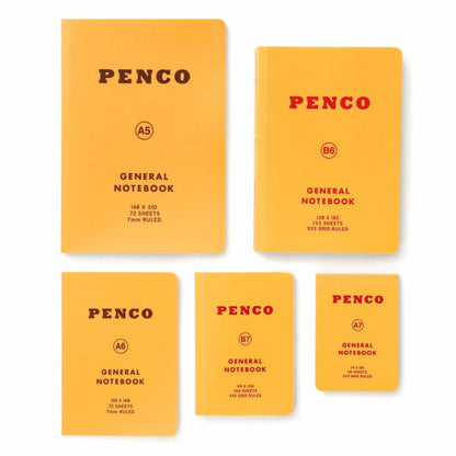 Notable Designs Hightide Penco Soft PP Notebook (Ruled A5) Yellow
