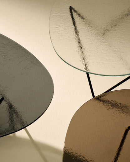 GUBI Pedrera Coffee Table - Transparent Glass